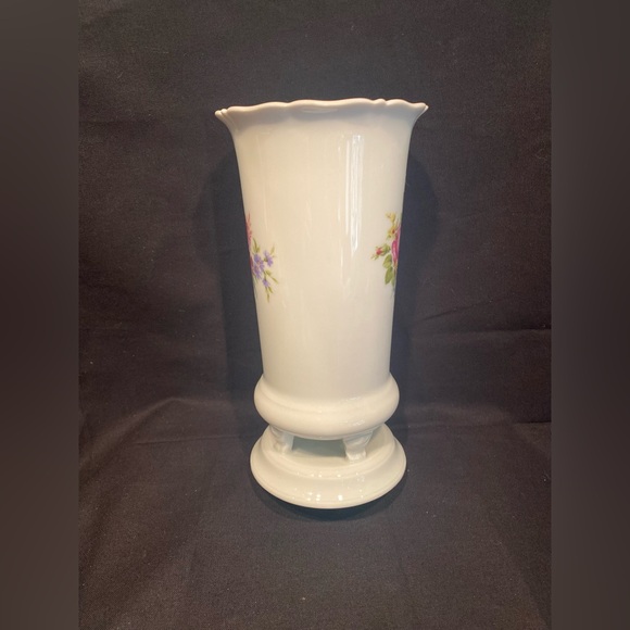 Vase Kaiser W Germany flowered porcelain vase - Picture 13 of 14
